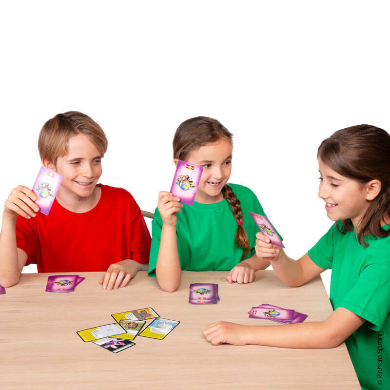 Jeux Cartes Enfant Amusant - Garcon Fille 5 6 7 8 9 .. 99 Ans - défi pour  Toute la Famille- Facile à Apprendre - règles français -édition de Poche